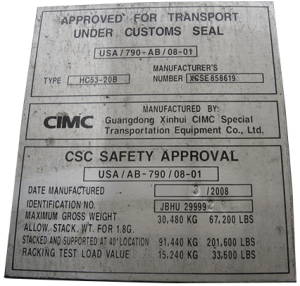 CSC Safety Approval